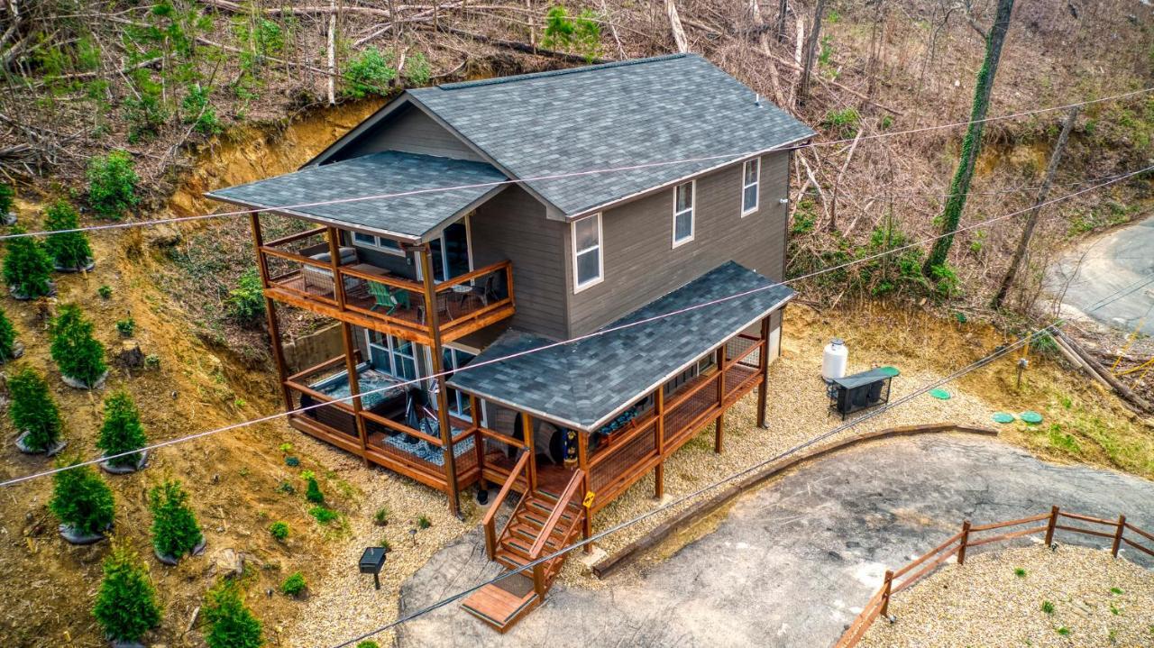Willa Mins To Gburg Sleeps 8 Hot Tub Arcade Area Pool Gatlinburg Zewnętrze zdjęcie