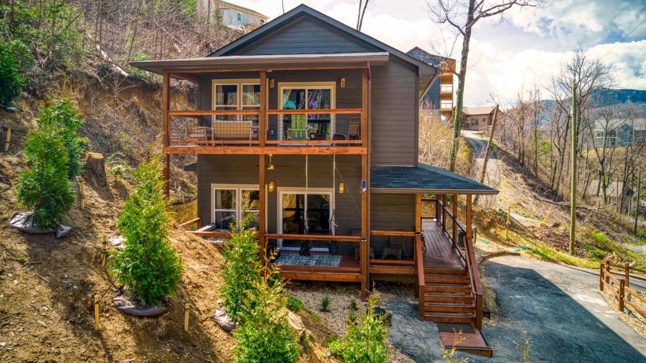 Willa Mins To Gburg Sleeps 8 Hot Tub Arcade Area Pool Gatlinburg Zewnętrze zdjęcie