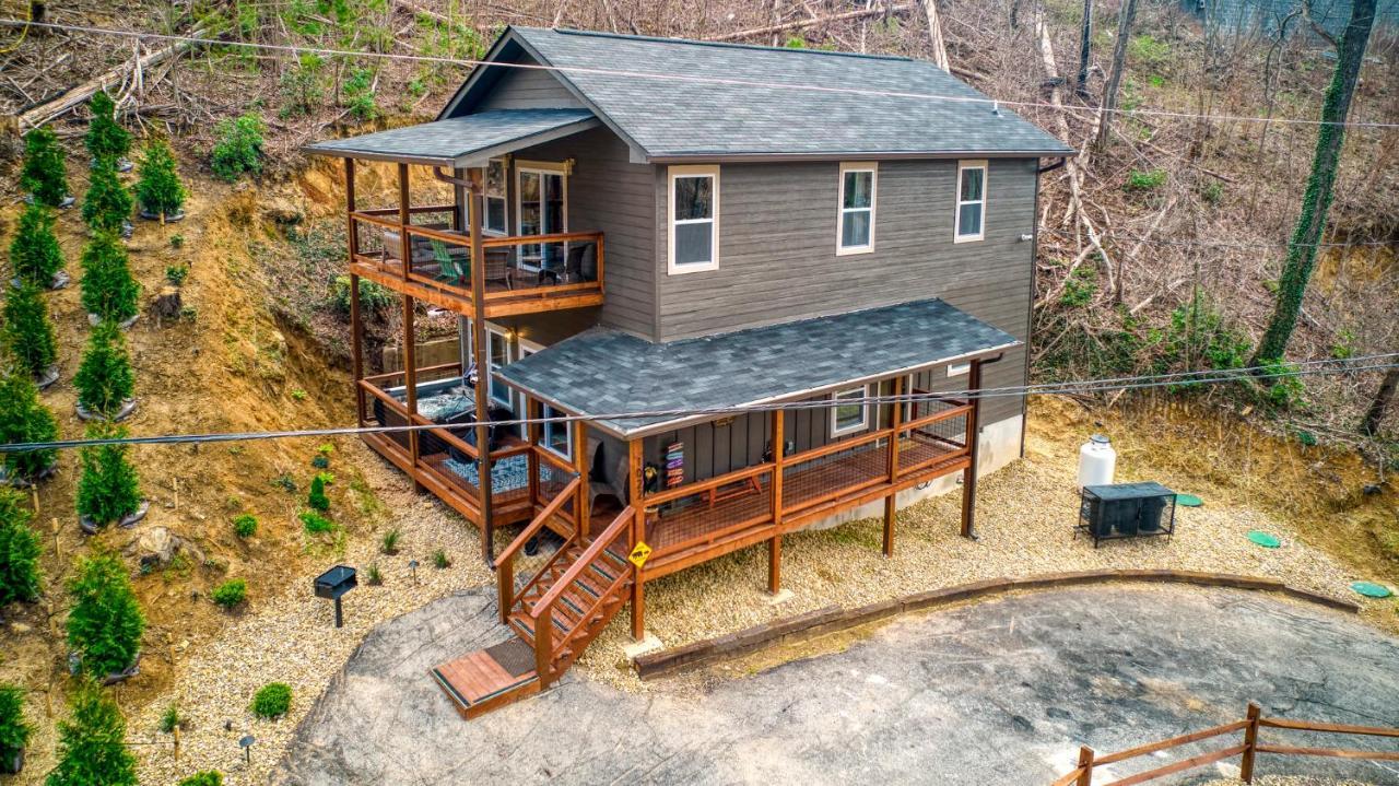 Willa Mins To Gburg Sleeps 8 Hot Tub Arcade Area Pool Gatlinburg Zewnętrze zdjęcie