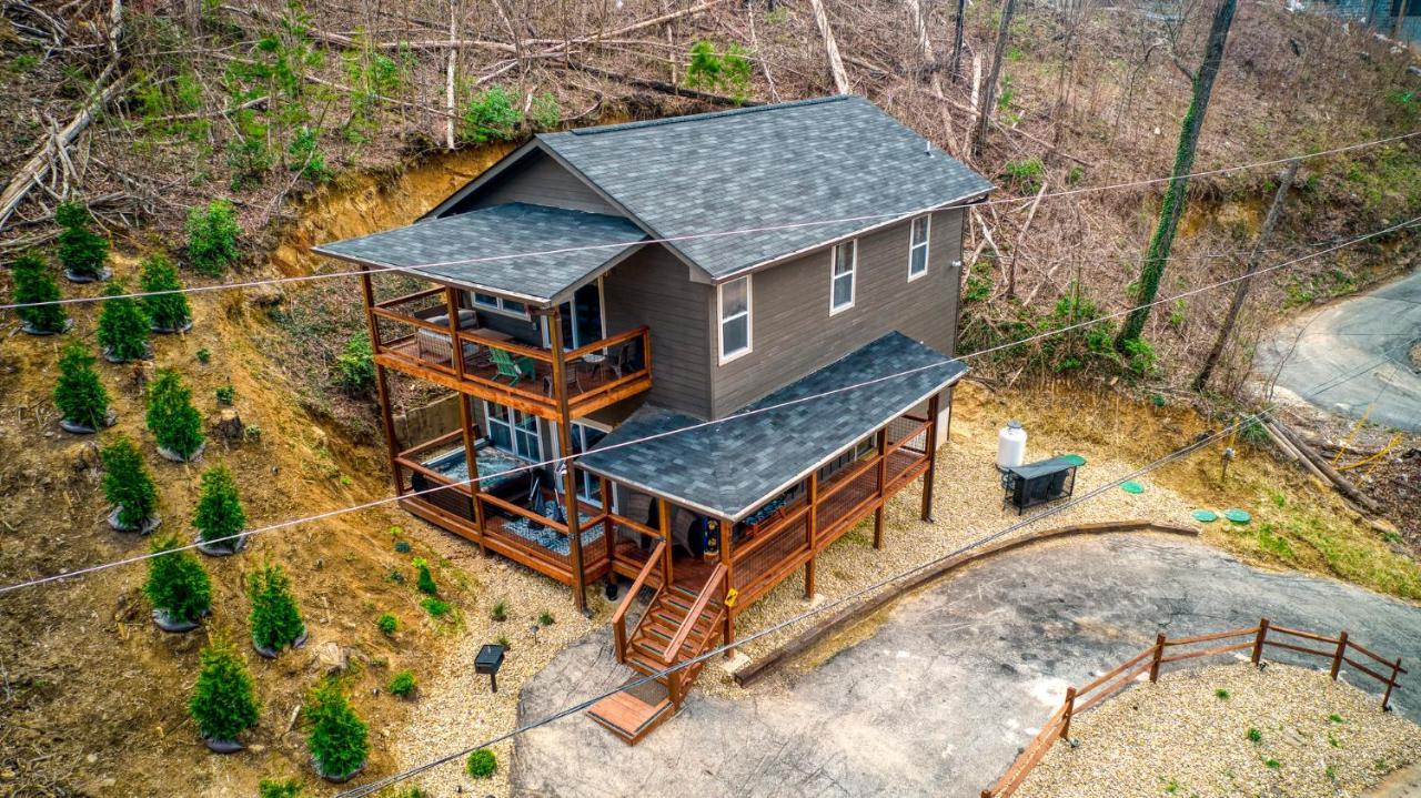 Willa Mins To Gburg Sleeps 8 Hot Tub Arcade Area Pool Gatlinburg Zewnętrze zdjęcie
